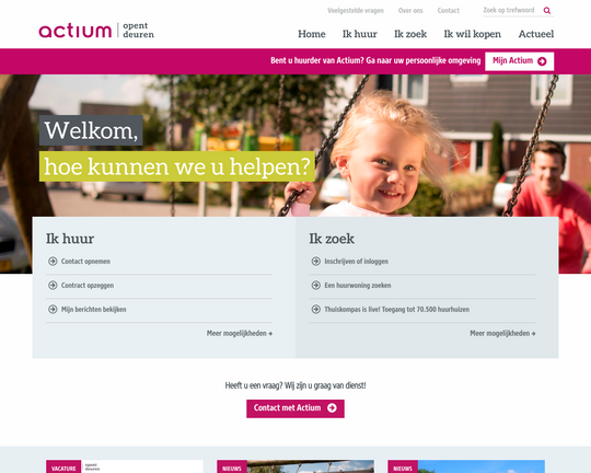 Actium Wonen Logo