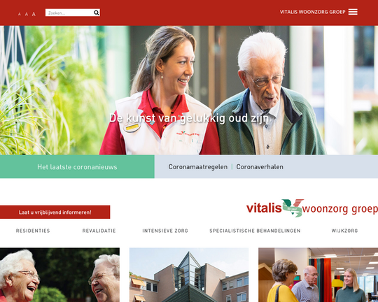 Vitalis WoonZorg Groep Logo