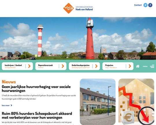 Woningbouwvereniging Hoek van Holland Logo