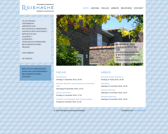 Woningbouwvereniging Rosehaghe Logo