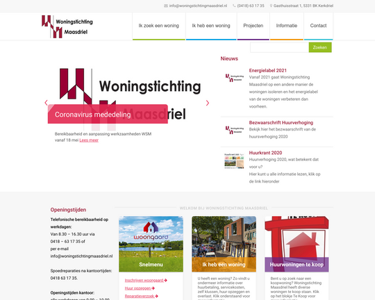 Woningstichting Maasdriel Logo